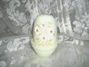 Vintage Custard Glass Fairy Lamp