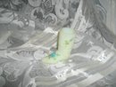 Vintage Fenton Custard Glass Boot