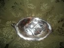 International Silver Rose Leaf Dish