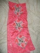 Vintage VERA Pink Rose Scarf