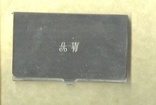 Towle Silversmiths Executive Card Holder