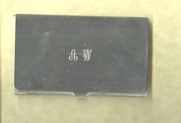 Towle Silversmiths Executive Card Holder