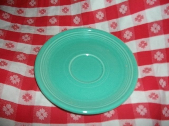 Homer Laughlin Sea Mist Fiesta Saucer