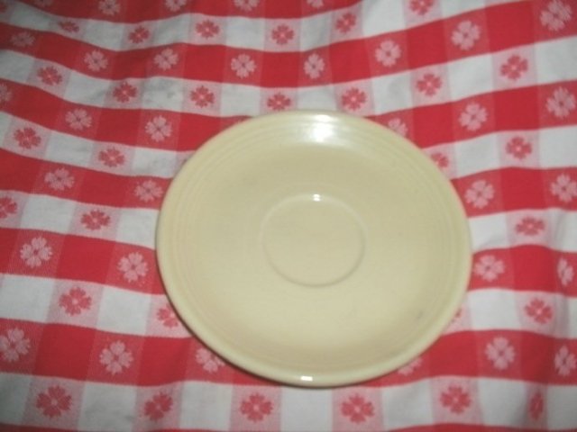 Ivory Fiesta Saucer