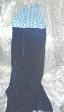 Vintage 2 Pc Velvet Dress