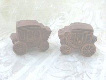 Vintage Stage Coach Salt & Pepper Shakers