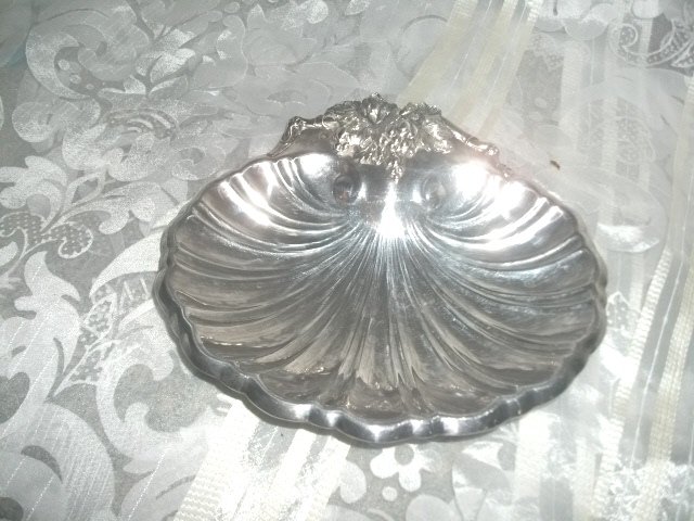 Vintage Reed & Barton Silver Shell Dish