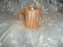 Vintage Fire King Peach Luster Mug
