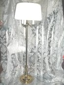 Vintage Floor Lamp w/Shade Pair