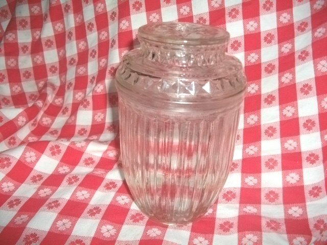 Vintage Large Glass Canister