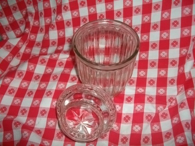 Vintage Large Glass Canister