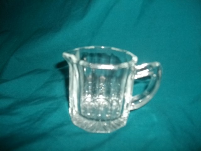 Vintage Glass Creamer