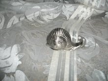 Pewter Snail Paperweight