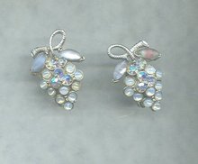 Vintage Florenza Fruit Salad Earrings