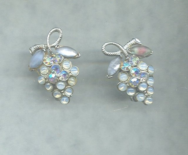 Vintage Florenza Fruit Salad Earrings