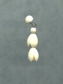Vintage Carved Ivory Pendant