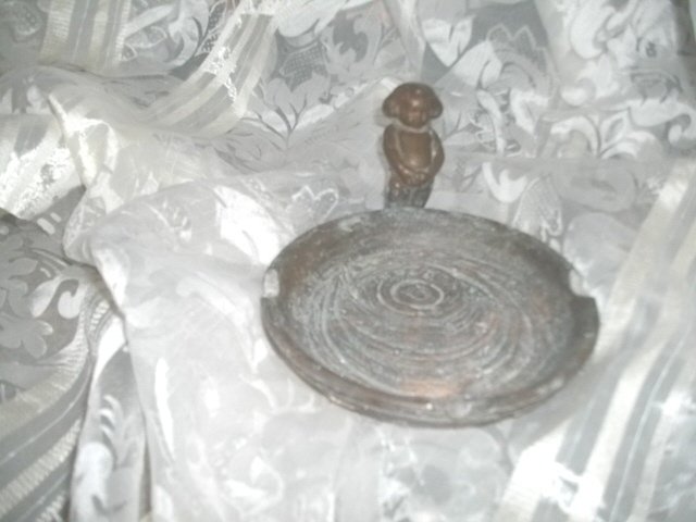 Vintage Bronze Manneken Pis Fountain