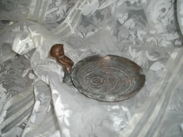 Vintage Bronze Manneken Pis Fountain