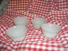 Vintage Fire King Custard Cups **Set of 4