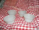Vintage Fire King Custard Cups **Set of 4