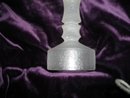 Vintage Frosted Art Glass Candle Holders