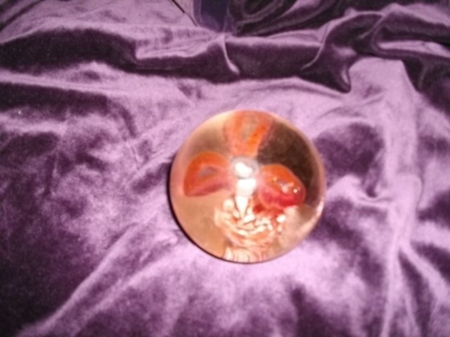 Antique Art Glass Paperweight