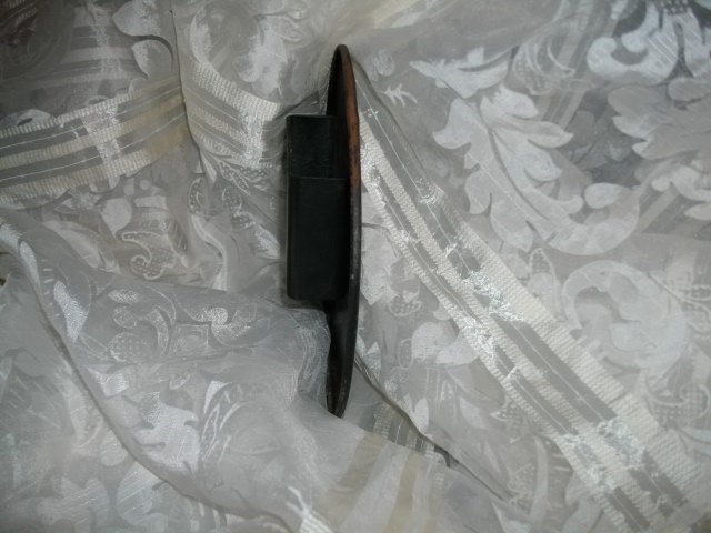 Metal Wall Pocket w/Painted Egret