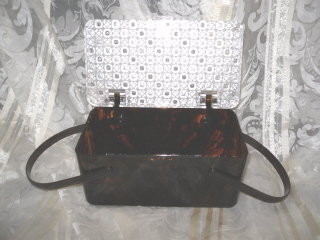 Vintage Lucite Box Handbag or Purse
