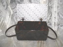 Vintage Lucite Box Handbag or Purse