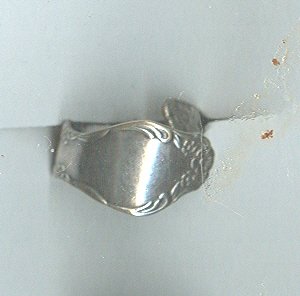 Vintage Silver Spoon Ring