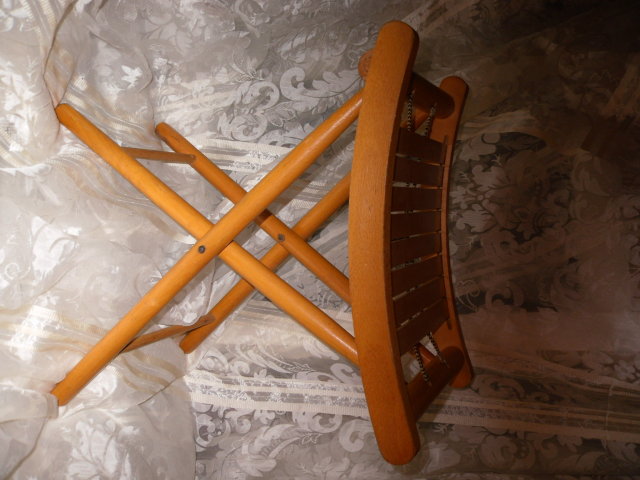 Collapsable Wooden Stool or Seat