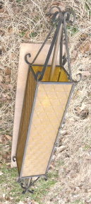 Vintage Large Hanging Light Fixture **MUST SEE**