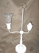 Vintage Enamelware Lamp