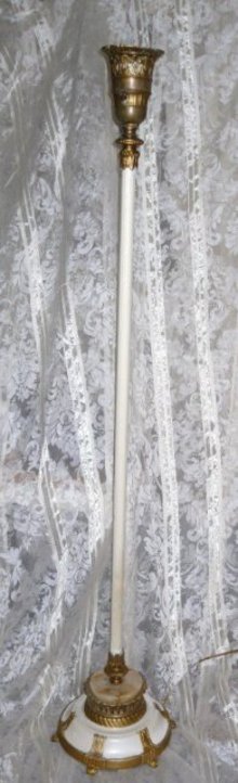 Vintage Alabaster Floor Lamp **MUST SEE**