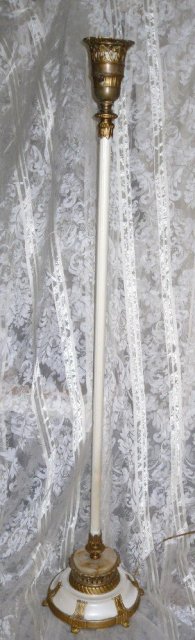 Vintage Alabaster Floor Lamp **MUST SEE**