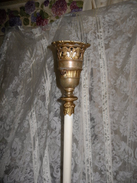 Vintage Alabaster Floor Lamp **MUST SEE**