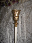 Vintage Alabaster Floor Lamp **MUST SEE**