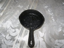 Vintage Small Super Flame Atlanta Cast Iron Sillet Advertment