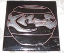 Vintage Black Clay Art Pottery Tile