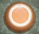 Vintage Yellow Ware Pottery Mixing Bowl