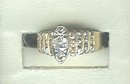 14 kt Gold & 3/4 Carat Diamond Ring ****LOOK****