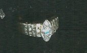 14 kt Gold & 3/4 Carat Diamond Ring ****LOOK****