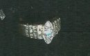 14 kt Gold & 3/4 Carat Diamond Ring ****LOOK****