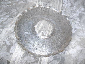 Vintage Hammered Aluminum Tray