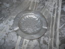Vintage Hammered Aluminum Ashtray