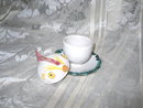 Vintage Rooster Figural Egg Cup