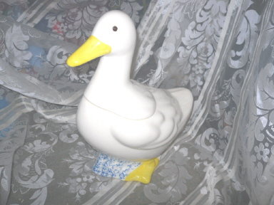 Vintage Duck Cookie Jar