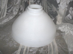 Vintage Milk Glass Torchiere Diffuser Lamp Shade