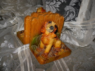 Vintage Hunting Dog Bookends
