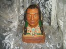 Vintage Indian Brave Statue or Bust